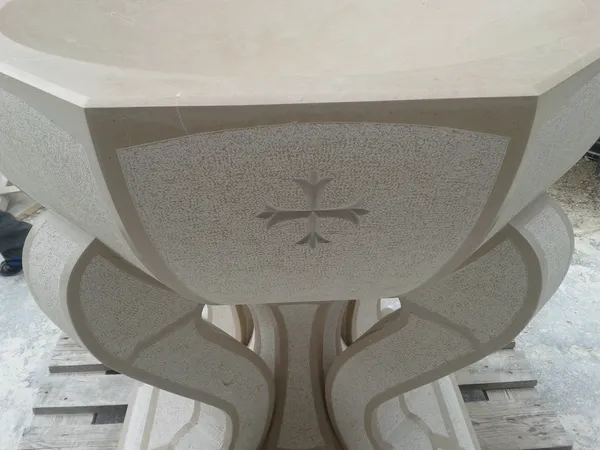 Fonts baptismaux — transmission du savoir-faire