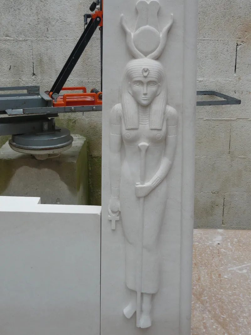 Cheminée Égyptienne